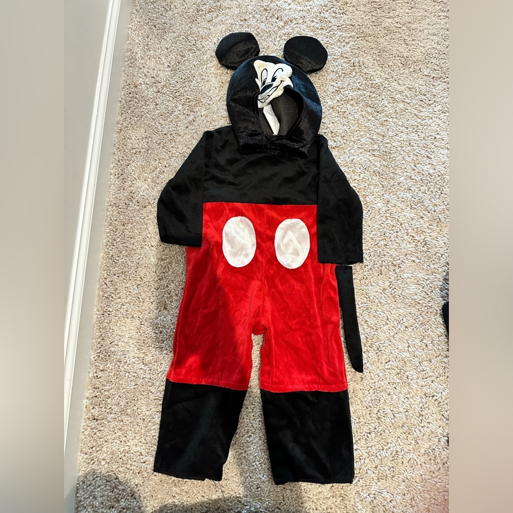 Infant Mickey Mouse costume